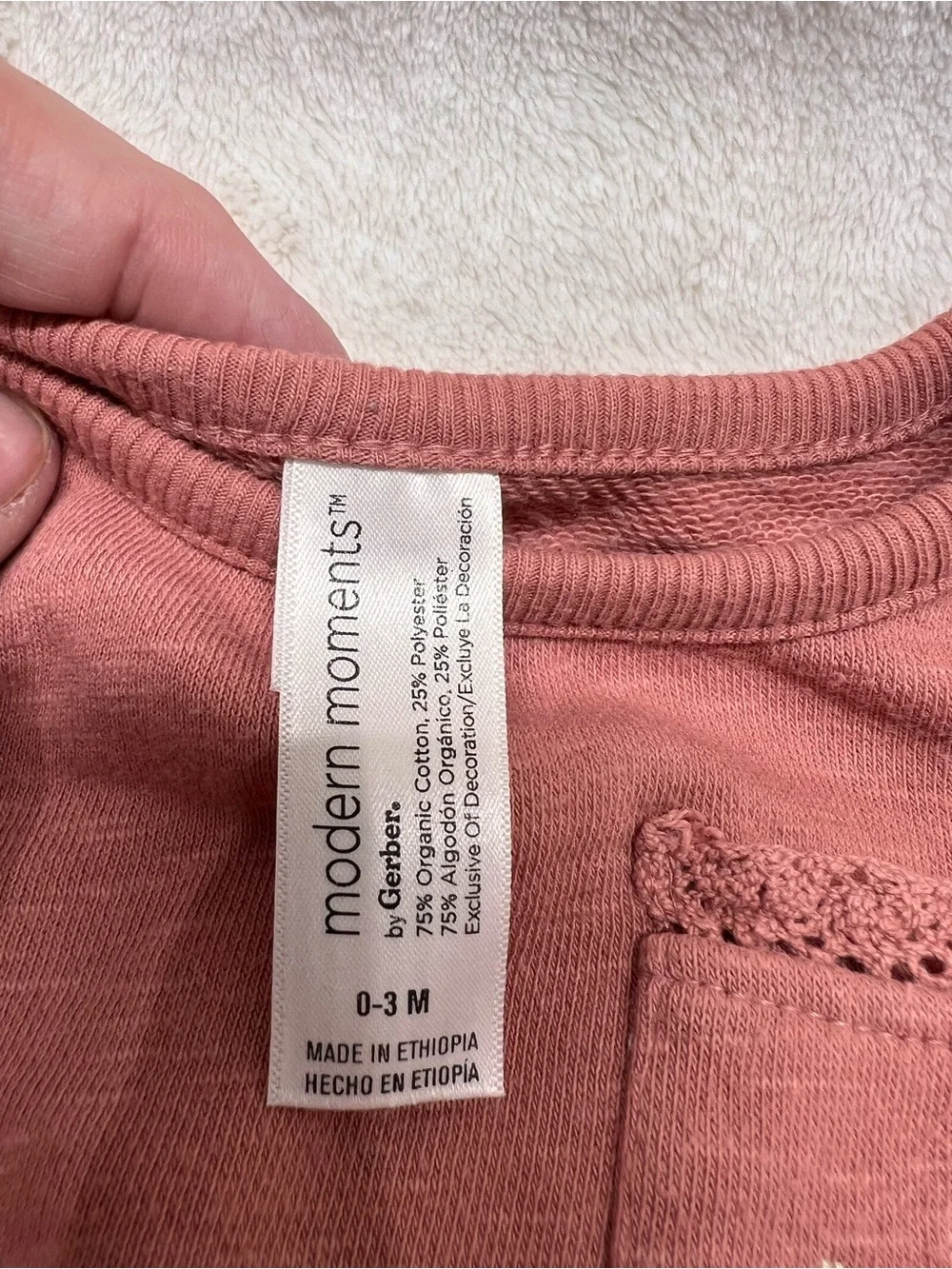 Modern Moments Dusty Rose Sweatshirt & Cargo Jogger Set